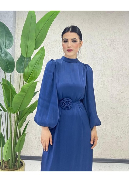 Gül Kemerli Elbise modelleri