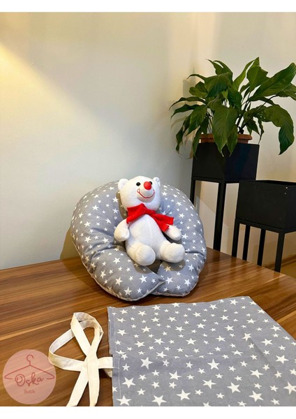 Elite Bebek Emzirme Önlüğü ve Yastığı 2'li Set 1 Adet
