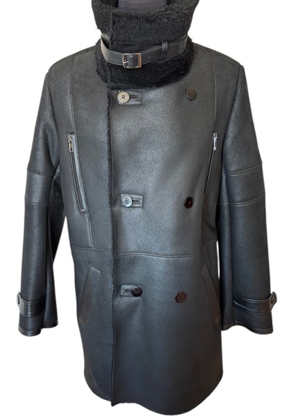 - Lassımo- Hakiki Koyun Kürkü Erkek Kaban