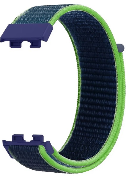 Huawei Band 8 / 9 / 10 Uyumlu Hasır Örgü Ince Kumaş Cırtlı Kordon Bileklik modelleri