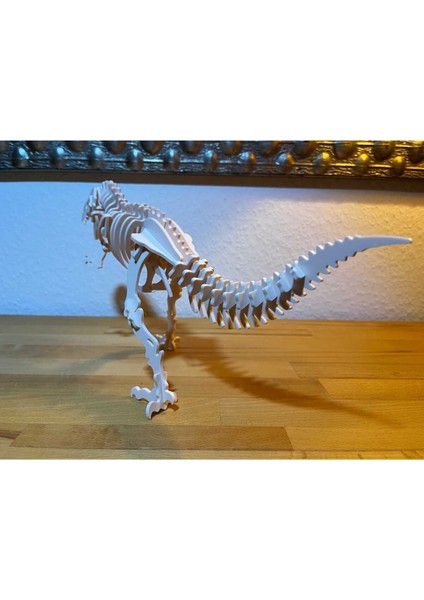Elite 3D Baskı Dinozor Puzzle - Dekoratif ve Eğitici Model 1 Adet