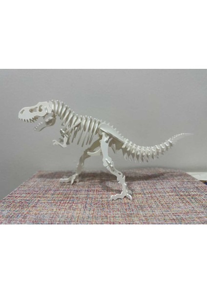 Elite 3D Baskı Dinozor Puzzle - Dekoratif ve Eğitici Model 1 Adet
