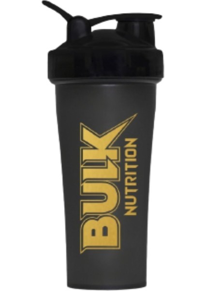 600 ml Siyah Plastik Shake, Hacim 500 ml, Dayanıklı ve Şık Tasarım
