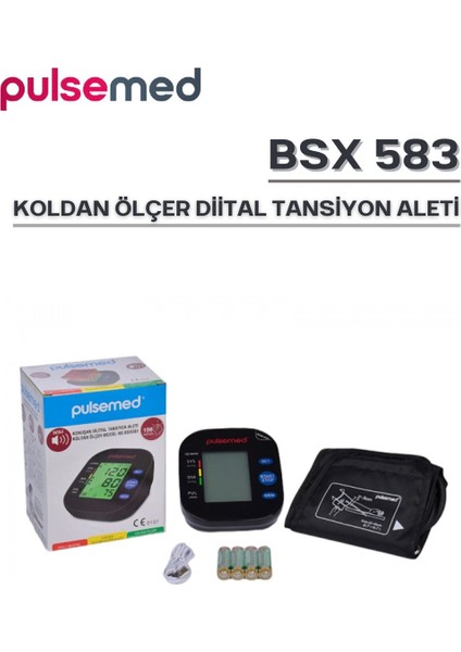 Dijital Konuşan Koldan Ölçer Tansiyon Aleti