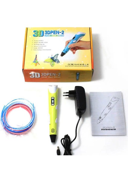 Üç Boyutlu Yazıcı 3D Kalem Pen Printer
