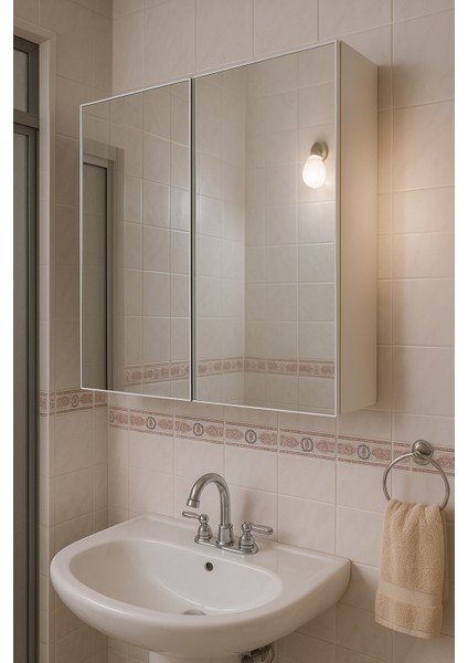 Aynalı Banyo Dolabı