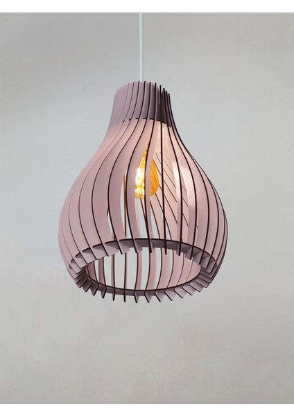 Vialux Bohem Modern Ahşap Avize Rustik Aydınlatma Butik Otantik Tekli Sarkıt Cafe Salon Mutfak Avize Lamba Yemek Masası Üzeri Avize indirimleri