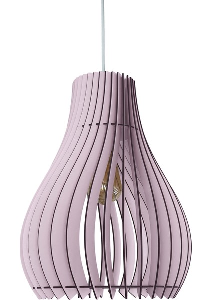 Vialux Bohem Modern Ahşap Avize Rustik Aydınlatma Butik Otantik Tekli Sarkıt Cafe Salon Mutfak Avize Lamba Yemek Masası Üzeri Avize