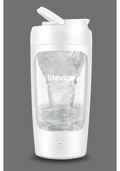 Elektrikli 4'lü Şarjlı Protein Öğütücü, 650 ml, Beyaz, Hafif ve Pratik Kullanım