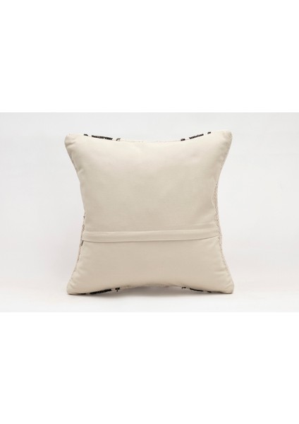 El Yapımı Kilimden Yapılmış Vintage Kırlent Kılıfı, Yün, 40X40 cm fırsatları