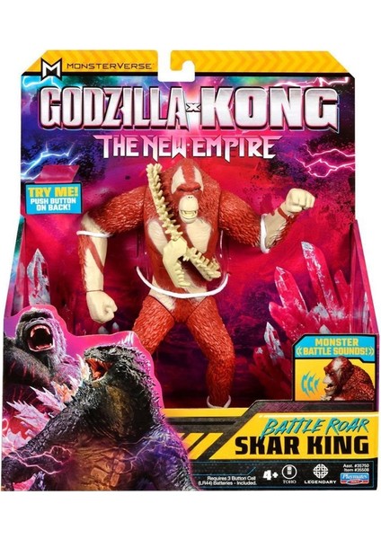 Nessiworld MN305000 Godzilla Vs. Kong Delüks Aksiyon Figürü 18 cm 35750