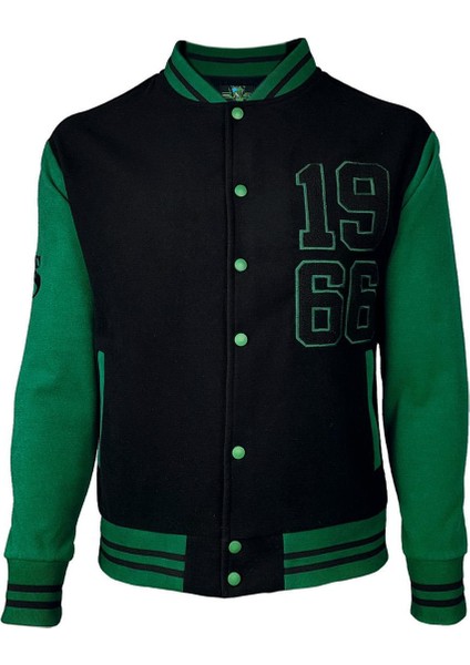 Kocaelispor Lisanslı 1966 College Ceket Yeşil-Siyah