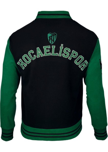 Kocaelispor Lisanslı 1966 College Ceket Yeşil-Siyah modelleri