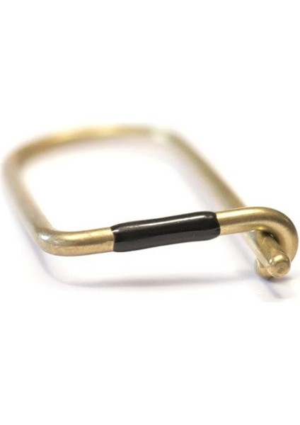 Wilson Keyring Enameled Brass/ Black- Pirinç Anahtarlık Altın-Siyah Paslanmaz Çelik fırsatları
