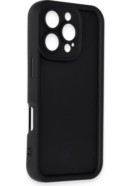 Iphone 16 Pro Max Kılıf Viera Silikon - Siyah Inslm