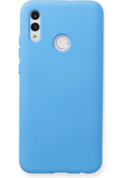 Huawei P Smart 2019 Kılıf Nano Içi Kadife Silikon - Mavi Inslm
