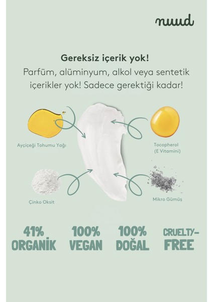 Family Pack 4 x 20 ml 72 Saat Etkili, Doğal & Vegan Parfümsüz Krem Deodorant - Aile Paketi fırsatları