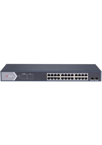 Hıkvısıon DS-3E1526P-SI 24XGE+2XGE/SFP 370W F.gigabit Poe Switch