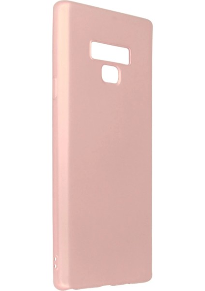 Samsung Galaxy Note 9 Kılıf First Silikon - Rose Gold Inslm