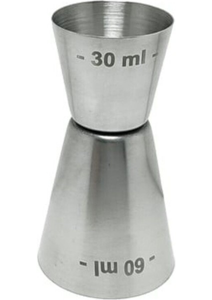 Çelik Jigger 30/60 Cl, Kokteyl Bar Ölçeği, Şık ve kullanışlı tasarım
