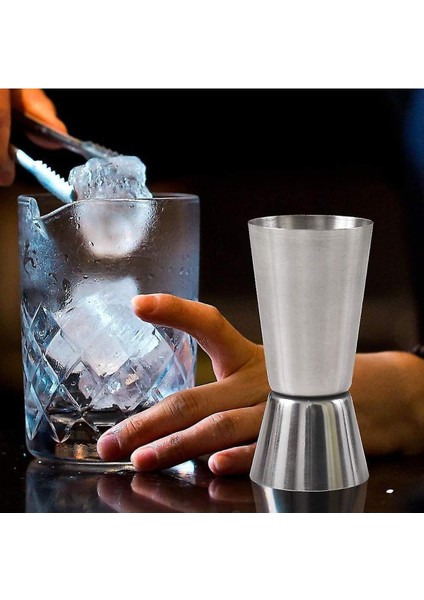 Çelik Jigger 30/60 Cl, Kokteyl Bar Ölçeği, Şık ve kullanışlı tasarım