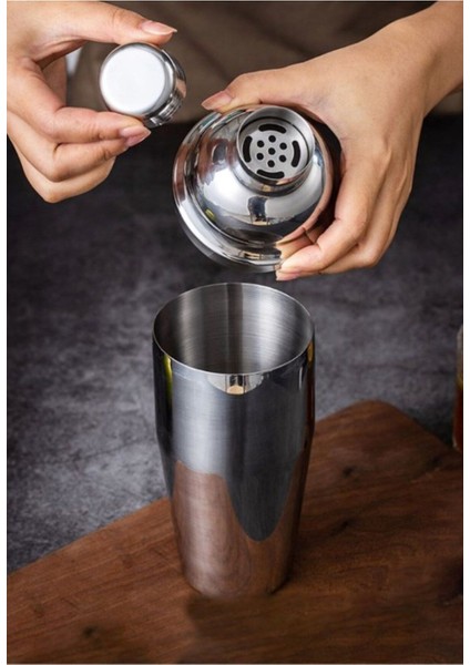 750 ml Paslanmaz Çelik Shake Kabı, Büyük Boy, Profesyonel Karıştırıcı, Toptan