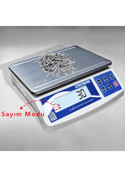 Desis H2W Dijital Hassas Terazi 30KG / 1gr fırsatları
