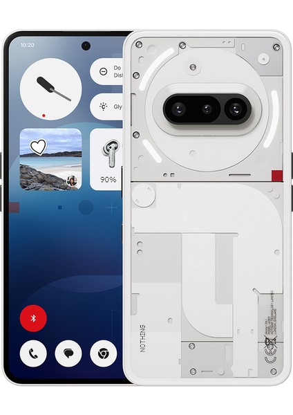 Phone (3a) 256 GB 12 GB Ram (Nothing Türkiye Garantili) Beyaz