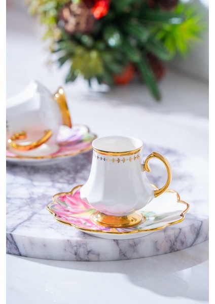Sofıya Dua 2 Kişilik Kahve Fincanı Takımı - 90 ml