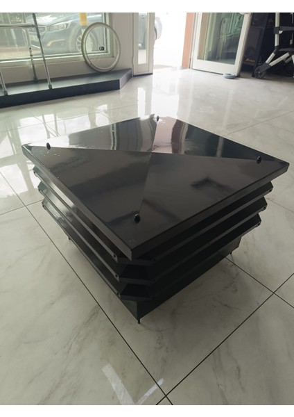 Homefabe Baca Şapkası Menfez 3 Katlı Demonte 1 mm Sac Kalınlığı fiyatları