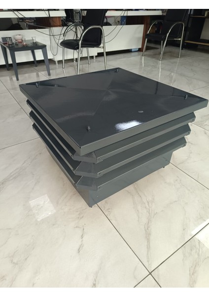 Homefabe Baca Şapkası Menfez 3 Katlı Demonte 1 mm Sac Kalınlığı fırsatları
