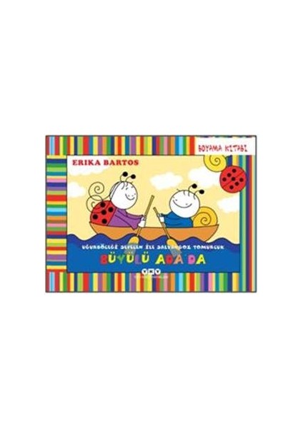 Uğurböceği Serisi - Büyülü Ada'da (Boyama Kitabı)