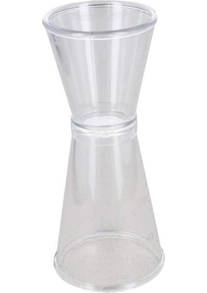 Beyaz 2/4 cl Kokteyl Ölçeği Akrilik Bartender Ölçek 1 L