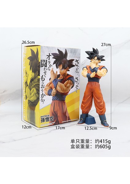 Animasyon Büyük Dragon Ball Sun Wukong Şekilli Kalıp Süsleme Gogeta Vegetto Saiyan (Yurt Dışından)
