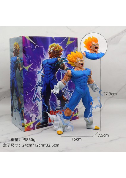 Animasyon Büyük Dragon Ball Sun Wukong Şekilli Kalıp Süsleme Gogeta Vegetto Saiyan (Yurt Dışından)