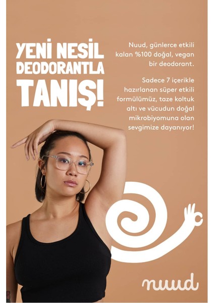 Starter Pack 15 ml- 72 Saat Etkili, Doğal & Vegan Parfümsüz Krem Deodorant