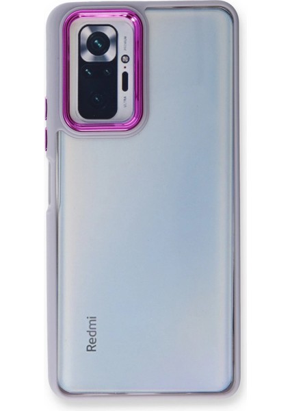 Xiaomi Redmi Note 10 Pro Kılıf Dora Kapak - Lila Inslm
