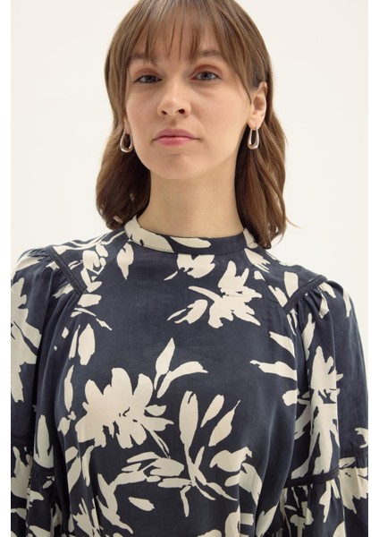 Lonicera Ipek Elbise Desenli indirimleri