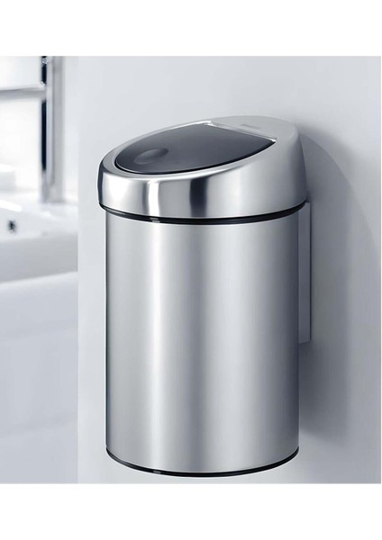 Matt Steel Dokunmatik Duvar Tipi Çöp Kutusu 3l fiyatları
