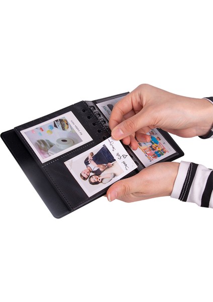 68 Fotoğraf Kapasiteli Spiralli Beyaz Instax Polakart Fotoğraf Albümü fırsatları