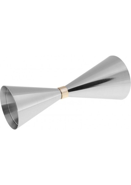 İç Ölçülü Gümüş Renk Slim Jigger 2.5/5 ve 25/50 ml seti, şık ve kullanışlı ürün