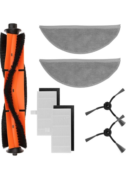 Mop Bezi Yuvarlanan Ana Fırçalar Lydsto R1 Robot Süpürge Hepa Filtreleri Için Yan Fırçalar Moplar Bez Bezler (Yurt Dışından)