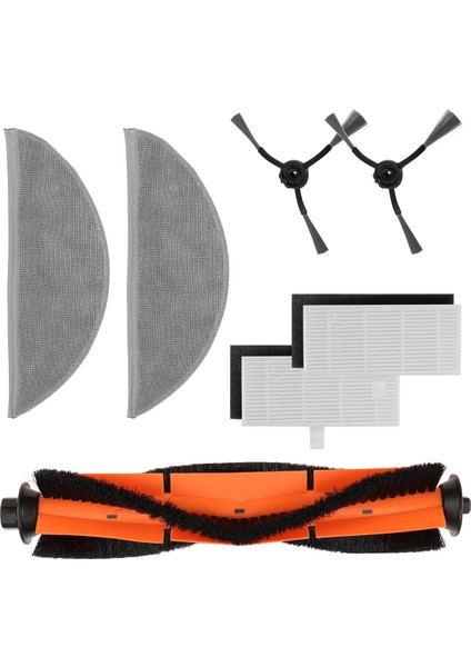 Mop Bezi Yuvarlanan Ana Fırçalar Lydsto R1 Robot Süpürge Hepa Filtreleri Için Yan Fırçalar Moplar Bez Bezler (Yurt Dışından) modelleri