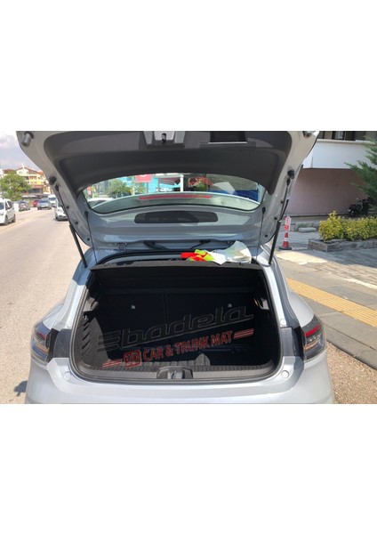Renault Clio 5 Hb 2020-2025 Arası 3D Kauçuk Bagaj Havuzu