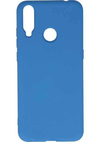 General Mobile Gm 10 Kılıf Nano Içi Kadife Silikon - Mavi Inslm
