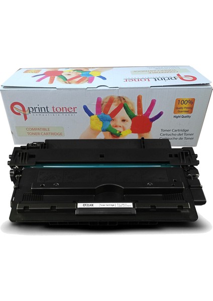Toner Hp 14X CF214X Muadil Toner Yüksek Kapasiteli M712 M725 17500 Sayfa
