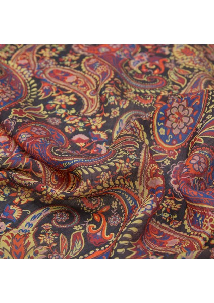 Lacivert Bordo Ipekevi Dört Mevsim Tensel Şal 2889 modelleri