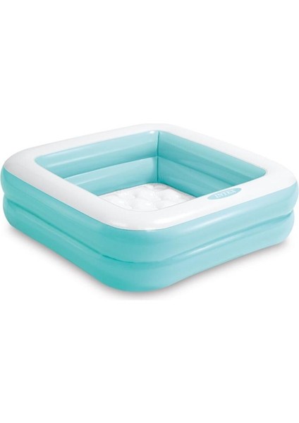 57100 Intex Şişme Taban Mini Kare Havuz 86X86X25 cm