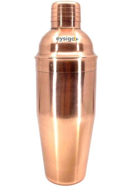 Bakır Kokteyl Şaker Seti, 700 Ml, 2 Parça, Şık ve Kullanışlı Tasarım
