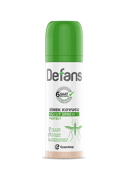Sinek Kovucu Vücut Spreyi 100 ml + Defans Sinek Kovucu Vücut Losyonu 100 ml